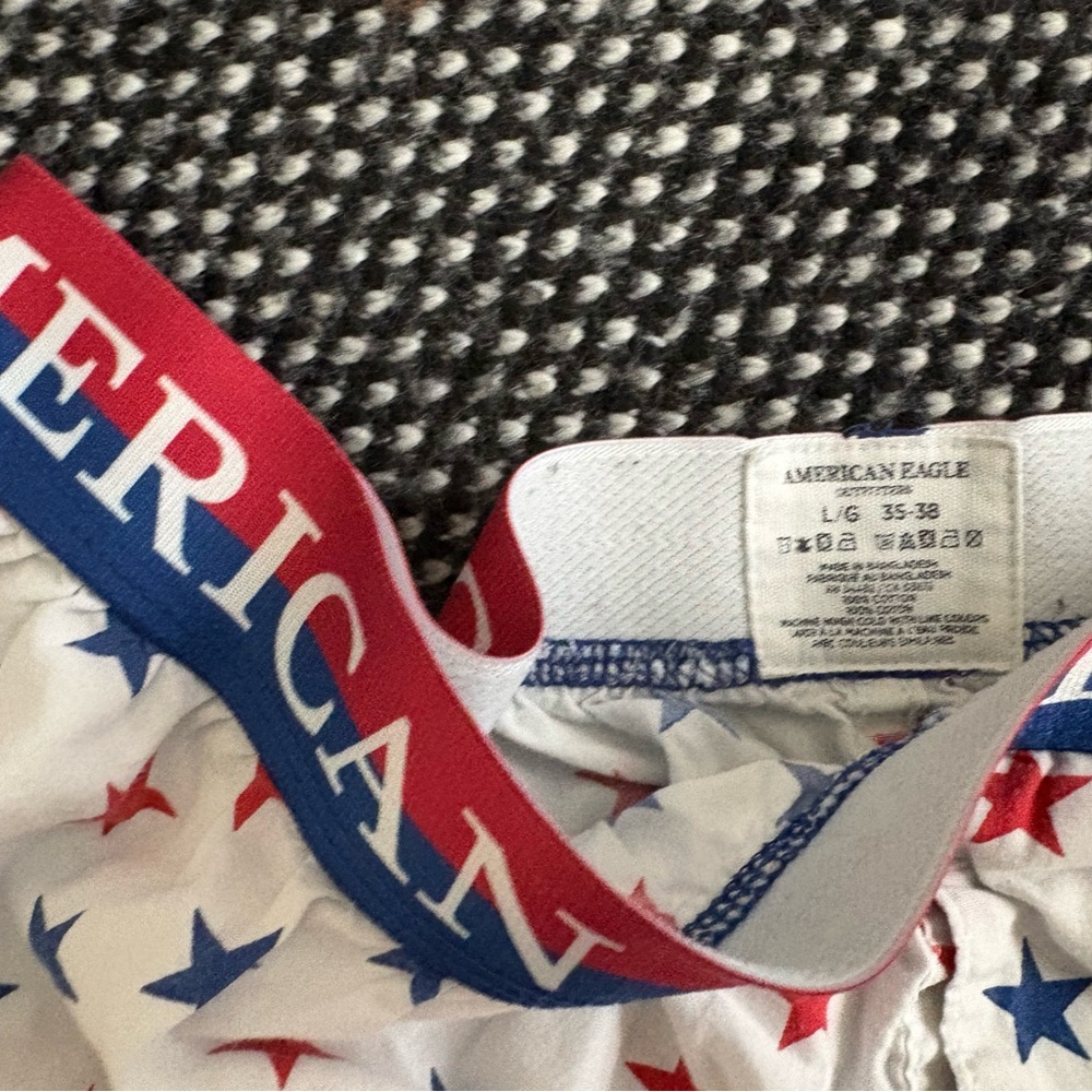 American Eagle Patriotic Star Boxers - Picture 3 of 3